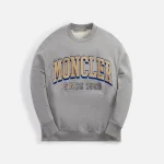 moncler grey sweatshirt - KITH-SHOP