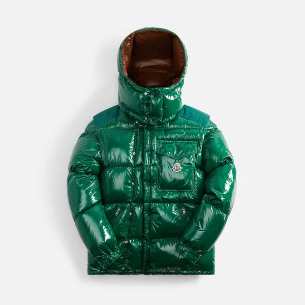 moncler karakorum green down jacket - KITH-SHOP