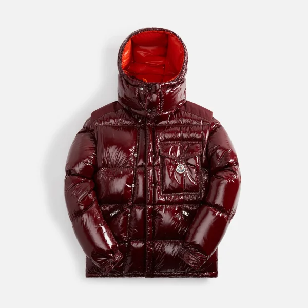 moncler karakorum red down jacket - KITH-SHOP