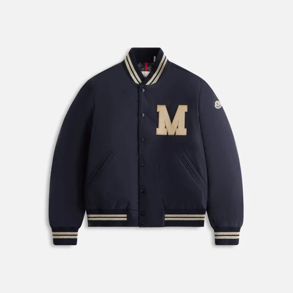 moncler lateltin navy bomber jacket - KITH-SHOP