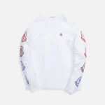 moncler long sleeve t shirt white - KITH-SHOP