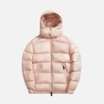 moncler maire puffer jacket in pink - KITH-SHOP