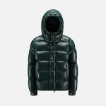 moncler men s maya 70 lightweight down jacket forest green - KITH-SHOP