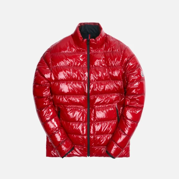 moncler red agar down puffer jacket - KITH-SHOP