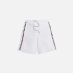 moncler shorts in heather grey stylish and comfortable - KITH-SHOP