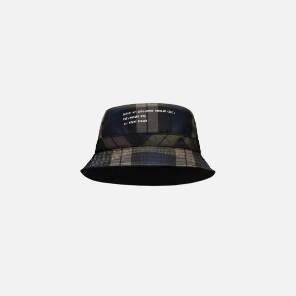 moncler x fragment bucket hat in black - KITH-SHOP