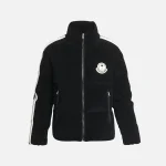 moncler x palm angels black ramsau down jacket - KITH-SHOP