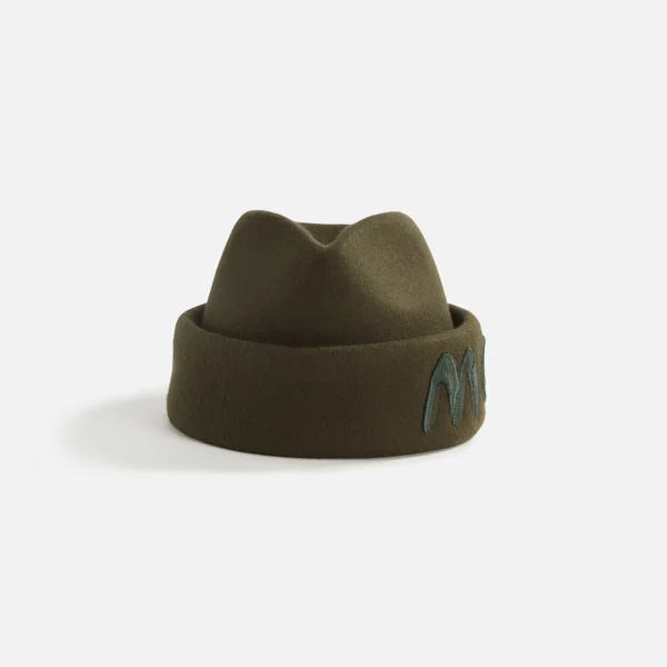 moncler x salehe bembury green collaboration hat - KITH-SHOP