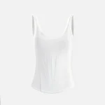 mugler white corset top - KITH-SHOP