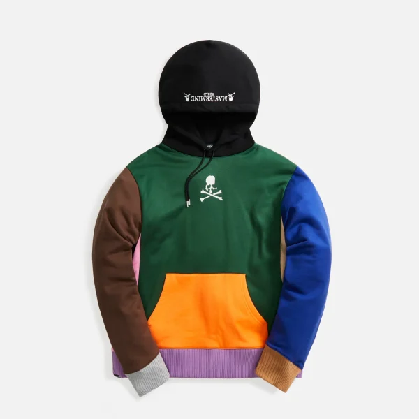 multicolor mastermind world paneled hoodie - KITH-SHOP