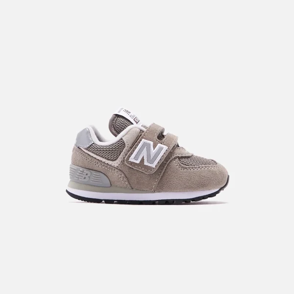 new balance 574 infant shoes grey - KITH-SHOP