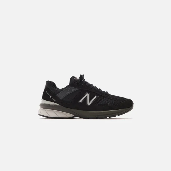 new balance 990v5 made in usa black and silver - KITH-SHOP