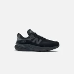 new balance 990v6 made in usa black running shoe - KITH-SHOP