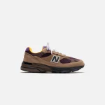 new balance 993 made in usa mushroom midnight violet - KITH-SHOP