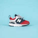 new balance infant 997h pigment sneakers team red - KITH-SHOP