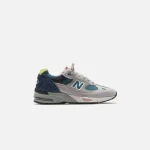 new balance made in uk 991 micro chip pacific majolica blue - KITH-SHOP