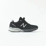 new balance women s 990 made in usa black and silver - KITH-SHOP