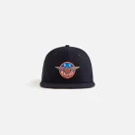 new era x kith kids new york knicks wing logo snapback cap nocturnal - KITH-SHOP