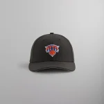 new york knicks kith x new era low profile 59fifty black fitted hat - KITH-SHOP