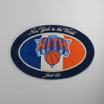 new york knicks oval rug by kith nocturnal design - KITH-SHOP