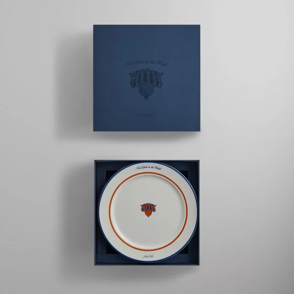 new york knicks x kith dinnerware set premium ceramic collection - KITH-SHOP