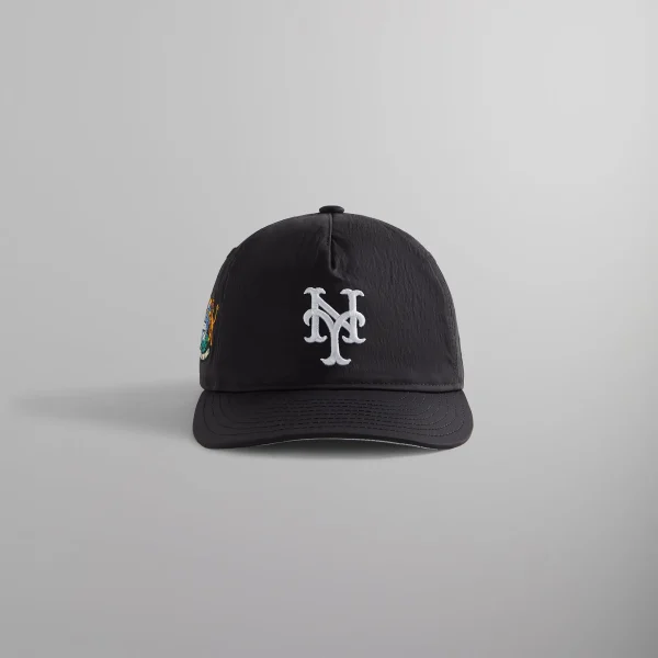 new york mets nylon 9fifty a frame cap by kith new era black - KITH-SHOP