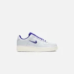 nike air force 1 07 jewel prm in white sail university red and concord - KITH-SHOP