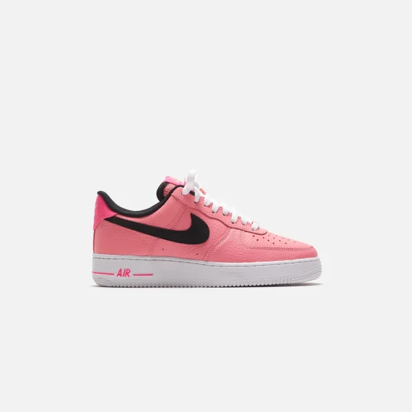 nike air force 1 07 lv8 pink gaze black white hyper pink - KITH-SHOP