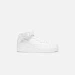 nike air force 1 mid 07 white sneakers - KITH-SHOP