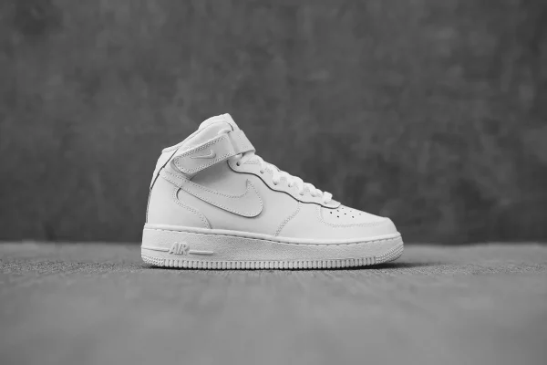 nike air force 1 mid grade school white white - KITH-SHOP