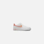 nike air force 1 next nature grade school shoes white with safety orange - KITH-SHOP