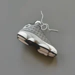 nike air jordan 13 retro in atmosphere grey black and white - KITH-SHOP