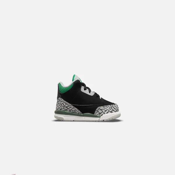 nike air jordan 3 retro bt black pine green - KITH-SHOP