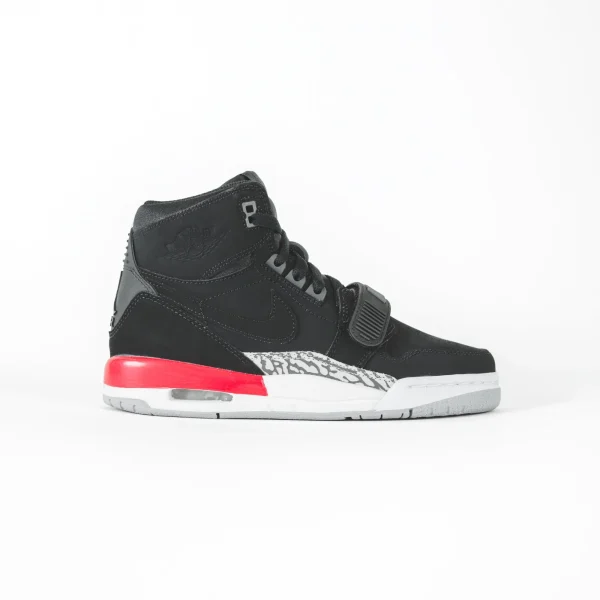 nike air jordan legacy 312 black and fire red - KITH-SHOP