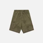 nike air jordan travis scott medium olive cargo shorts - KITH-SHOP