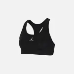 nike air jordan women s jumpman sports bra black white - KITH-SHOP