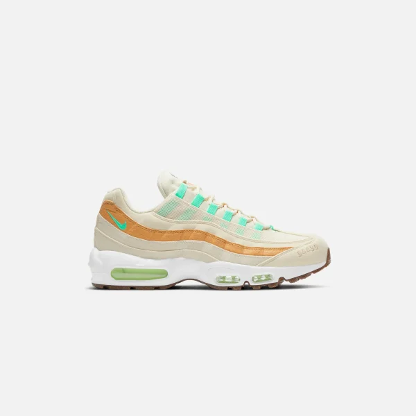 nike air max 95 nrg coconut milk green glow metallic gold - KITH-SHOP