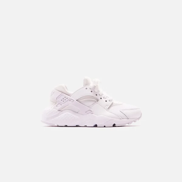 nike grade school huarache run white and pure platinum - KITH-SHOP