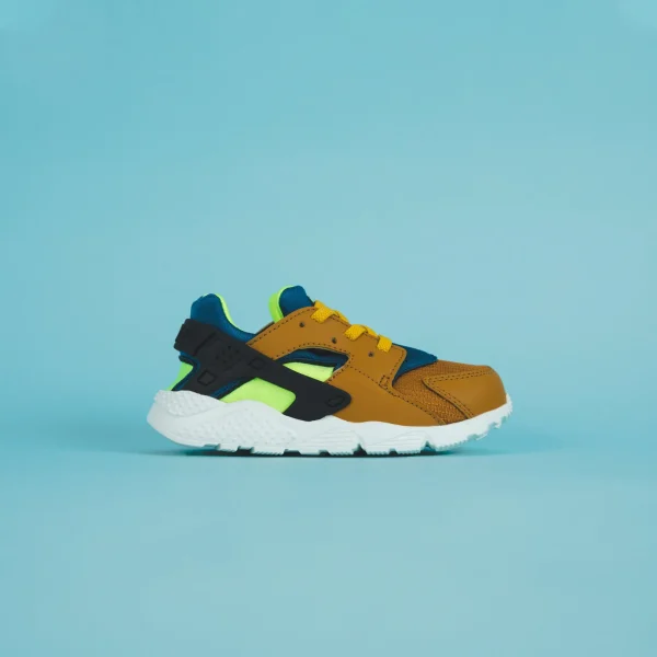 nike huarache run bt in desert sand persian violet black - KITH-SHOP