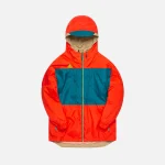 nike nsw acg anorak jacket habanero red - KITH-SHOP