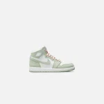 nike pre school air jordan 1 high og seafoam white healing orange - KITH-SHOP