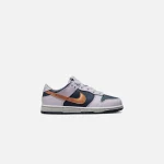 nike ps dunk low se thunder blue metallic copper - KITH-SHOP