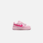 nike td dunk low soft pink pink foam hyper pink - KITH-SHOP