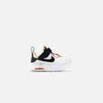 nike toddler air max oketo d2n white chrome black laser orange - KITH-SHOP