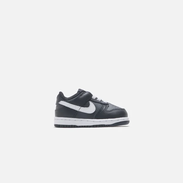 nike toddler dunk low black white off noir - KITH-SHOP