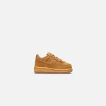 nike toddler force 1 lv8 3 wheat wheat gum light brown shoes - KITH-SHOP