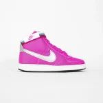 nike vandal high supreme for kids fuchsia black with metallic silver - KITH-SHOP