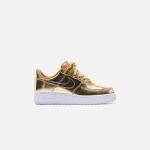 nike women s air force 1 sp in metallic gold club gold and white - KITH-SHOP