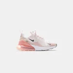 nike women s air max 270 light soft pink black and pink oxford - KITH-SHOP