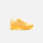 nike women s air vapormax plus shoes yolk yellow - KITH-SHOP